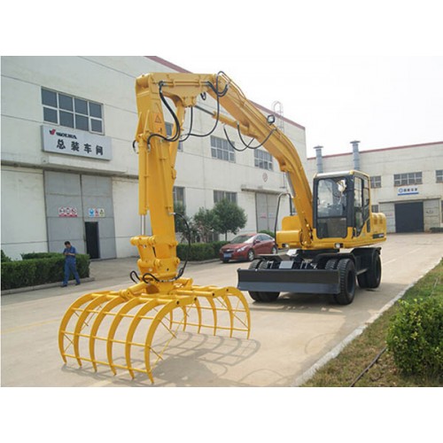Máy xúc kẹp gỗ, kẹp cỏ, kẹp mía Wolwa DLS890-9A